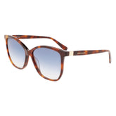 Longchamp Sonnenbrille aus braunem Acetat