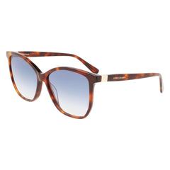 Longchamp Sonnenbrille aus braunem Acetat