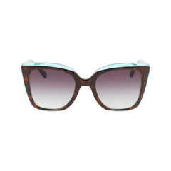 Longchamp Sonnenbrille aus beigefarbenem Acetat