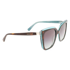 Longchamp Sonnenbrille aus beigefarbenem Acetat