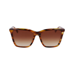 Longchamp Sonnenbrille aus braunem Acetat