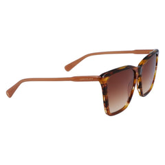 Longchamp Sonnenbrille aus braunem Acetat