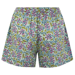 MC2 Saint Barth Grüne Baumwollshorts
