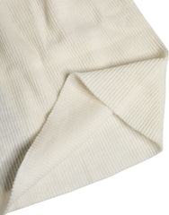 Bonnet en laine mélangée beige Dolce & Gabbana