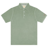 Tramarossa-Poloshirt aus grüner Baumwolle