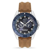 Timberland Uhr aus braunem Leder