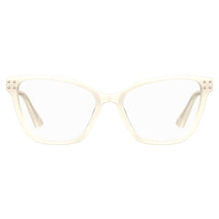 Moschino-Acetat-Rahmen in Creme