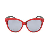 Lunettes de soleil Adidas en acétate rouge