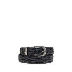 Brunello Cucinelli Braided stretch leather Belt