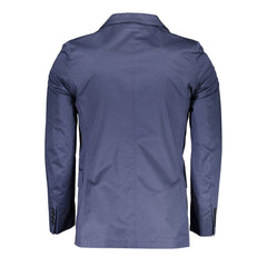 Veste homme Gant en coton bleu