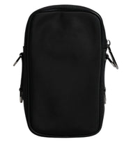 Sac bandoulière Dolce & Gabbana multicolore léopard jacquard logo plaque