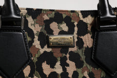 Sac cabas Dolce & Gabbana multicolore léopard à bandoulière