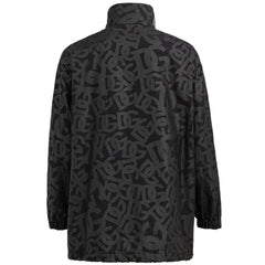 Dolce & Gabbana Black Polyester Jackets & Coat