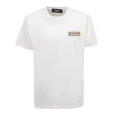 T-shirt basique en coton blanc chic Dsquared²