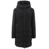 Elegante schwarze Polyamidjacke von Peuterey für Damen