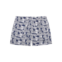 Short de bain élégant Emporio Armani blanc en polyester