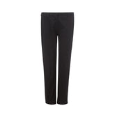 Pantalon noir en coton Lardini Italian Elegance