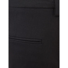 Lardini Italienische Eleganz Baumwollhose Schwarz
