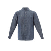 Chemise élégante Lardini bleu lin pour homme
