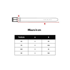 Bottega Veneta Schwarzer Ledergürtel