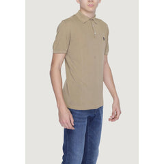 Pull en coton beige US POLO ASSN.
