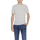 US POLO ASSN. Grauer Baumwollpullover