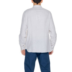 Chemise en lin beige US POLO ASSN.