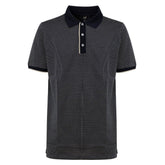 Polo en coton bleu Dunhill