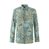 Chemise bleue en lyocell Tom Ford