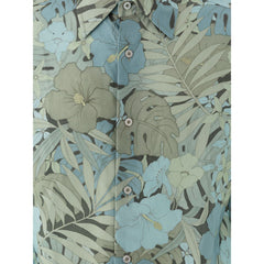 Chemise bleue en lyocell Tom Ford