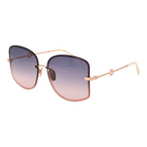 Lunettes de soleil Maje or rose pour femmes