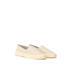 Mocassins Fear Of God en cuir beige