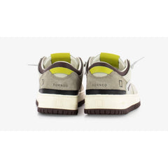 Baskets en cuir beige DATE