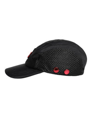 Casquette de baseball Dolce & Gabbana en nylon noir avec logo DG, 6 panneaux