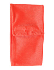 Écharpe cache-cou Dolce & Gabbana orange en nylon stretch pour femme