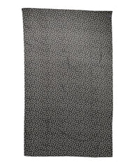 Écharpe châle Dolce & Gabbana à pois noirs en polyester