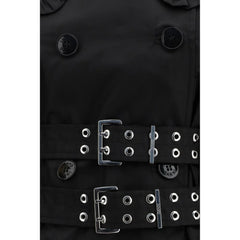 Ganni Black Nylon Coat