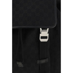 Gucci Black Polyester Backpack