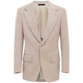 Tom Ford Blazer aus beiger Wolle