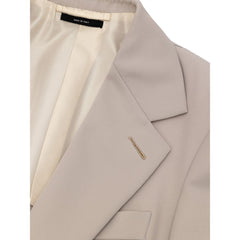 Tom Ford Blazer aus beiger Wolle