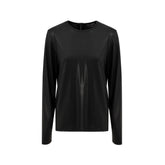 T-shirt à manches longues Tom Ford en viscose noire