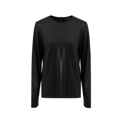 T-shirt à manches longues Tom Ford en viscose noire