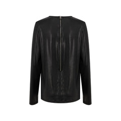 T-shirt à manches longues Tom Ford en viscose noire