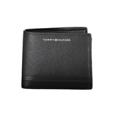Portefeuille homme Tommy Hilfiger en cuir noir