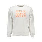 Diesel Herrenpullover aus weißer Baumwolle