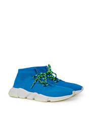 Baskets Balenciaga Exquisite en coton bleu pour hommes