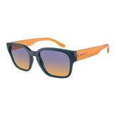 Arnette Sonnenbrille aus orangefarbenem Harz