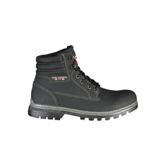 Bottes Carrera noires en polyester pour hommes