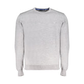 Pull en laine grise Harmont & Blaine