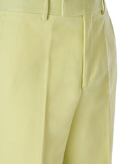 Pantalon Gucci jaune citron en polyester